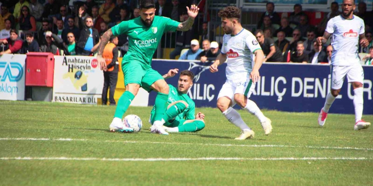 Spor Toto 1. Lig: Bodrumspor: 1 - Çaykur Rizespor: 2