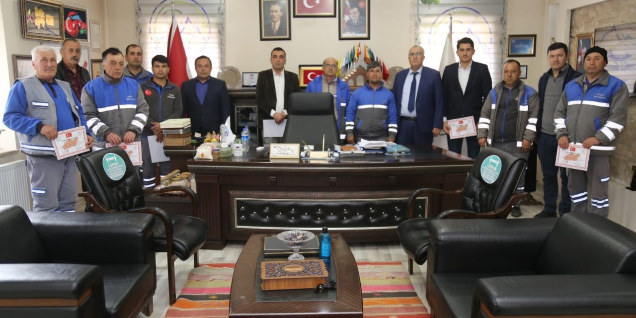 Başkan Arslan, Çameli’nin fedakar personellerini onurlandırdı