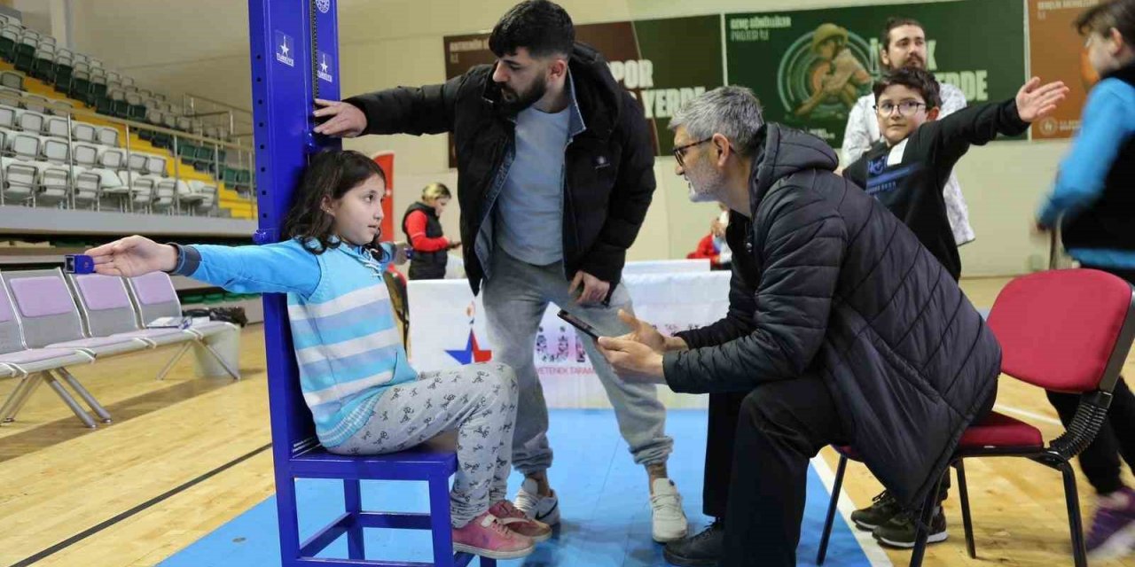 Muğla’da geleceğin yetenekli sporcuları seçiliyor