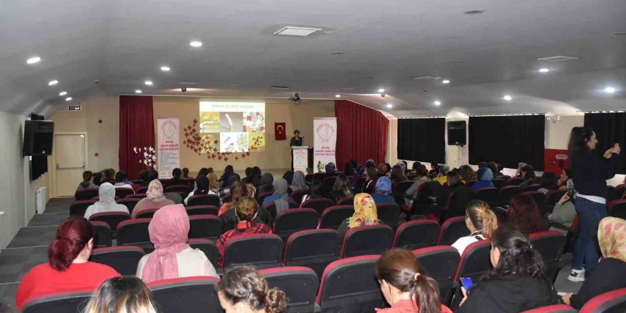 Germencik’te kadın sağlığına dikkat çekildi