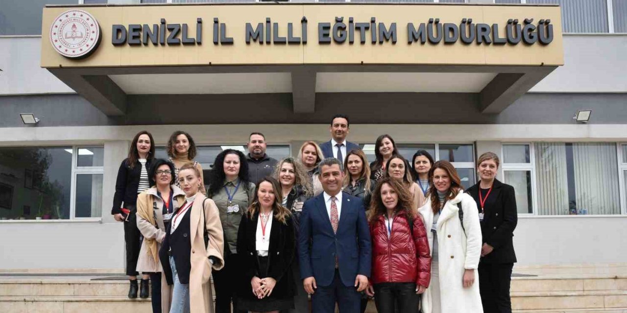 Merkezefendi Anaokulu 3 ülkeden gelen proje ortaklarını ağırladı