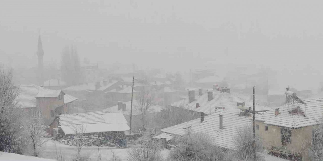 Denizli beyaza büründü