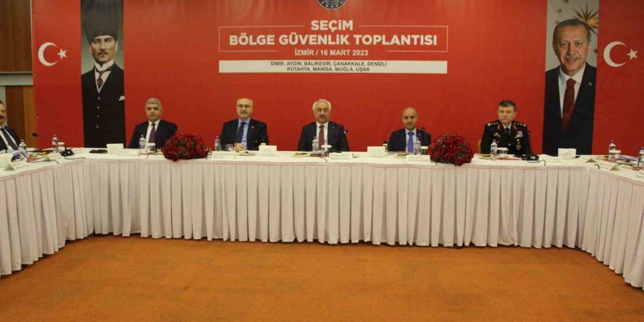 9 ilde seçim döneminde alınacak tedbirler konuşuldu