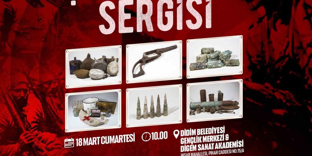 Didim Belediyesi, Çanakkale Sergisi’ne ev sahipliği yapacak