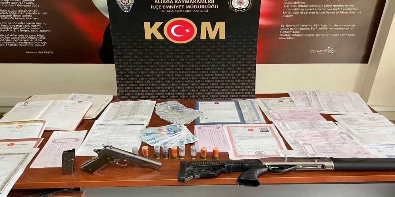 İzmir polisinden tefeci avı