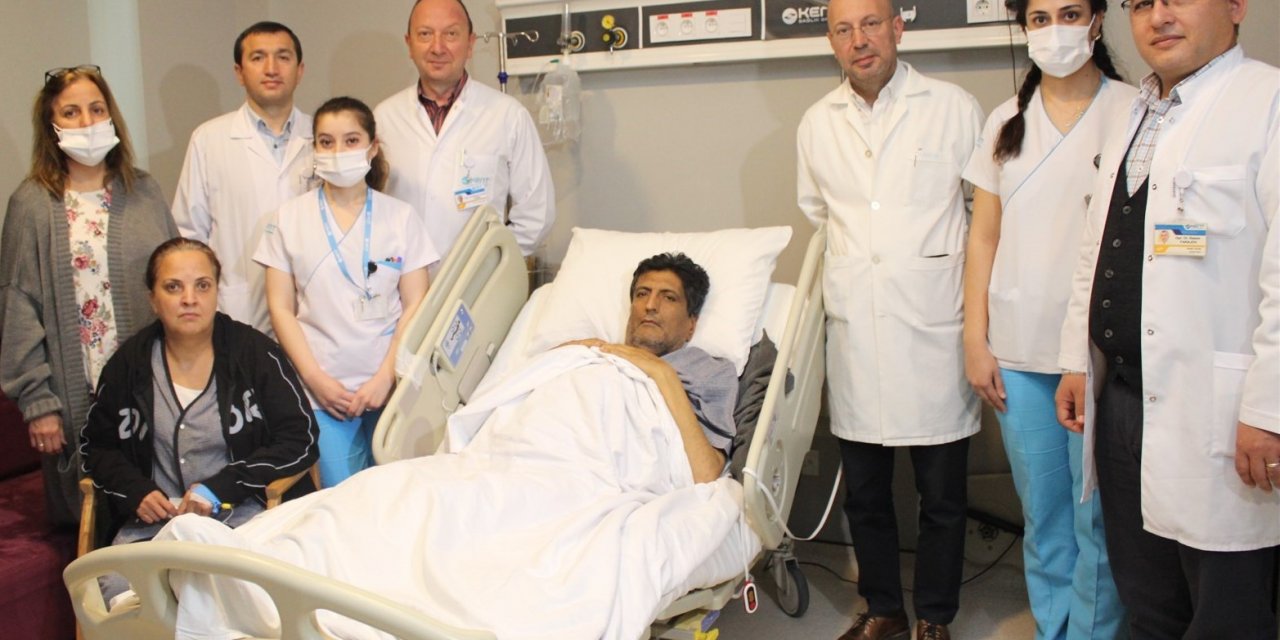 Depremzede hastaya, nakille ikinci hayat