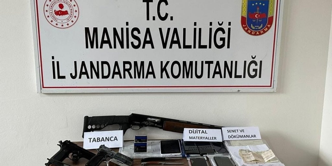 Manisa merkezli 3 ilde suç örgütüne jandarma baskını