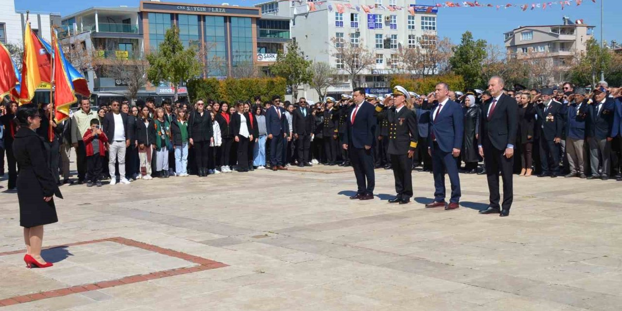 Çanakkale Zaferi’nin 108. yılı Didim’de törenle kutlandı