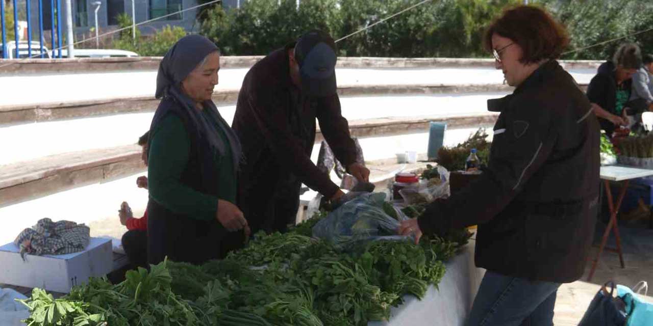 Ot yemekleri festivaline ilgi yoğun oldu
