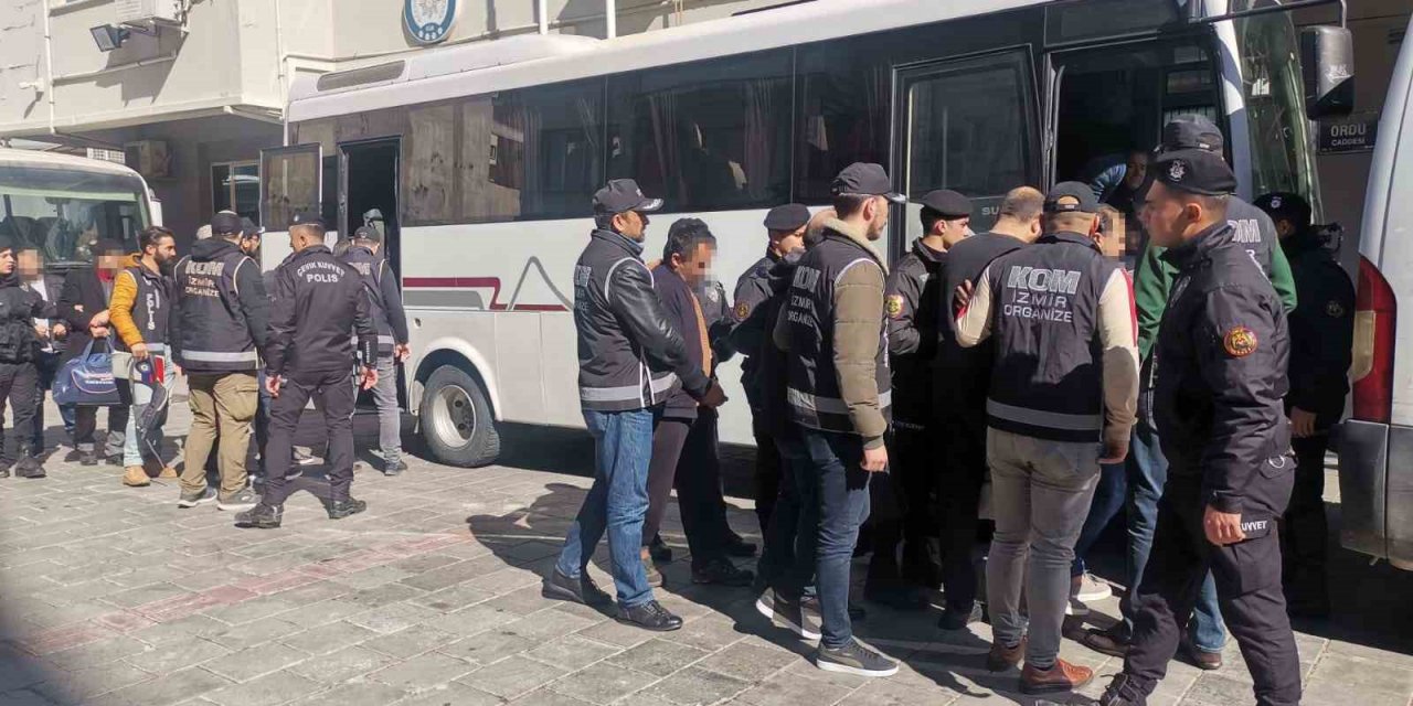‘Gazi Turgut Aslan Operasyonu’nda gözaltına alınan FETÖ şüphelileri adliyede