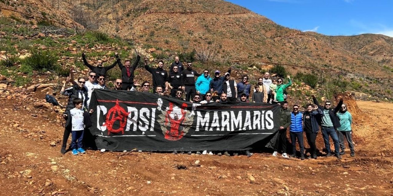 Marmaris’te fidan dikim etkinlikleri devam ediyor