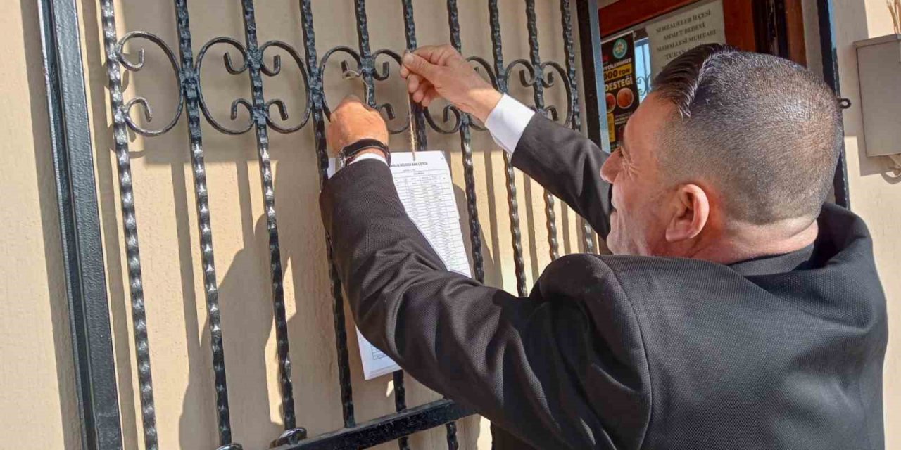 Seçmen listeleri askıya çıktı