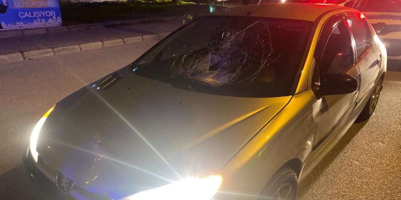 Yolun karşısına geçerken aracın çarptığı çocuk yaralandı