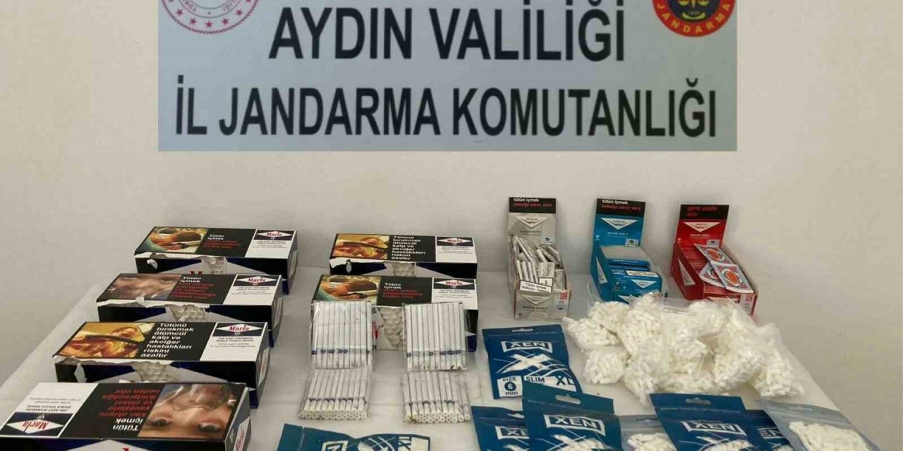 Söke’de kaçak sigara operasyonu