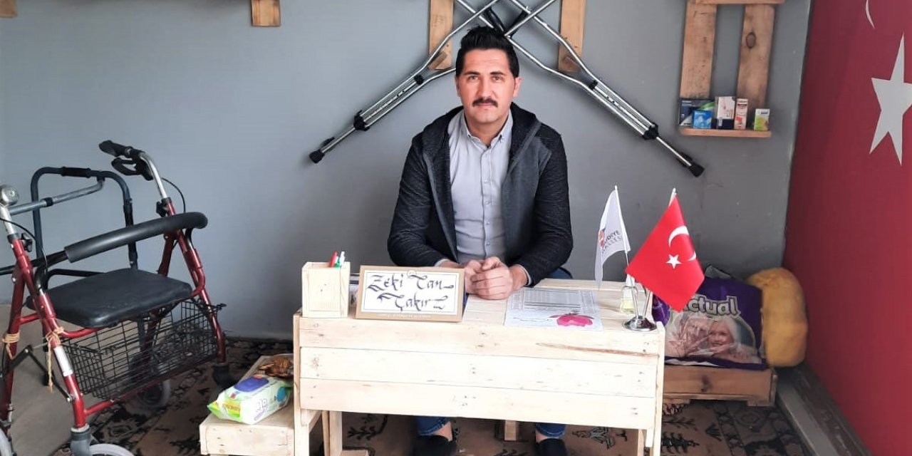 Eski medikal ürünlerin bakımını yapıp ihtiyaç sahiplerine ulaştırıyor