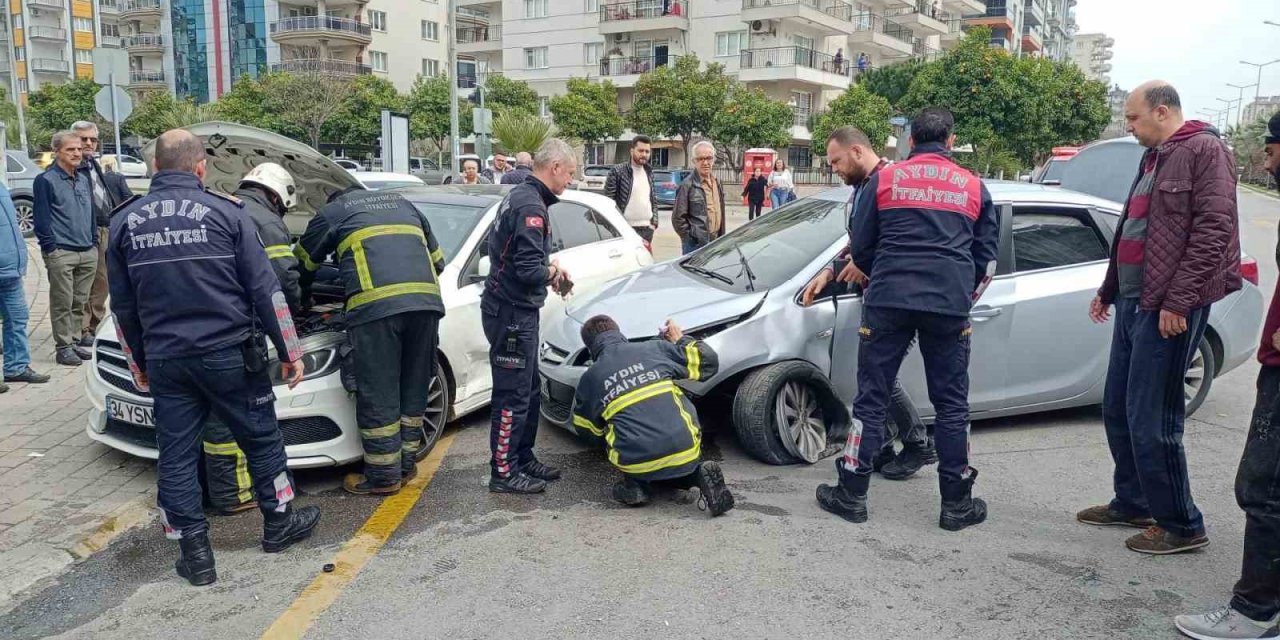 Aydın’da trafik kazası: 1 yaralı