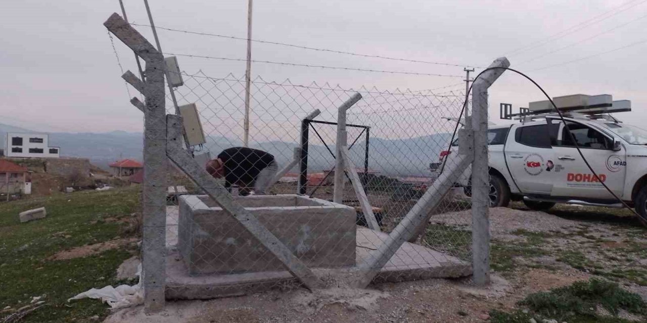 Sarıgöl’de yer hareketlerini izleme istasyonları kuruldu