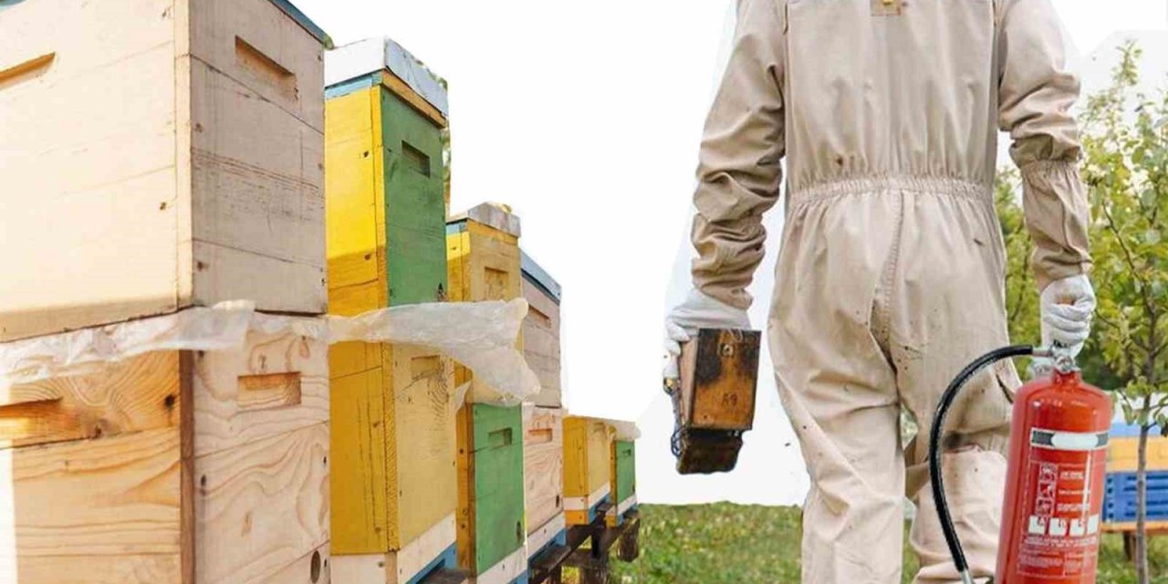 Arıcılara yangın tüpü zorunluluğu