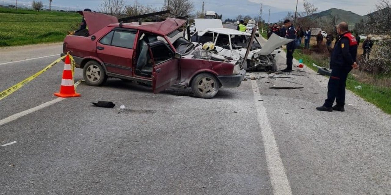 Tire’de trafik kazası: 1 ölü, 2 yaralı