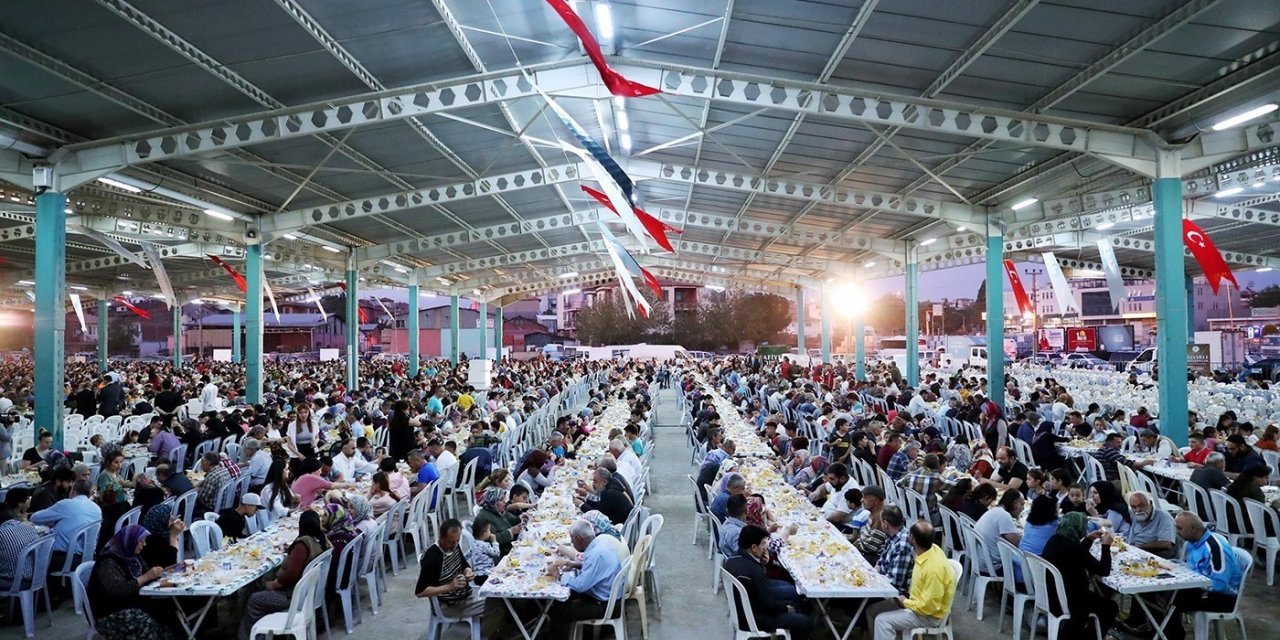 Denizli Hatay Samandağ’da üç bin kişilik iftar ve sahur verilecek