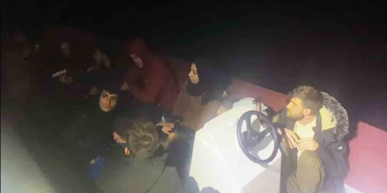 Fethiye’de 15 düzensiz göçmen yakalandı