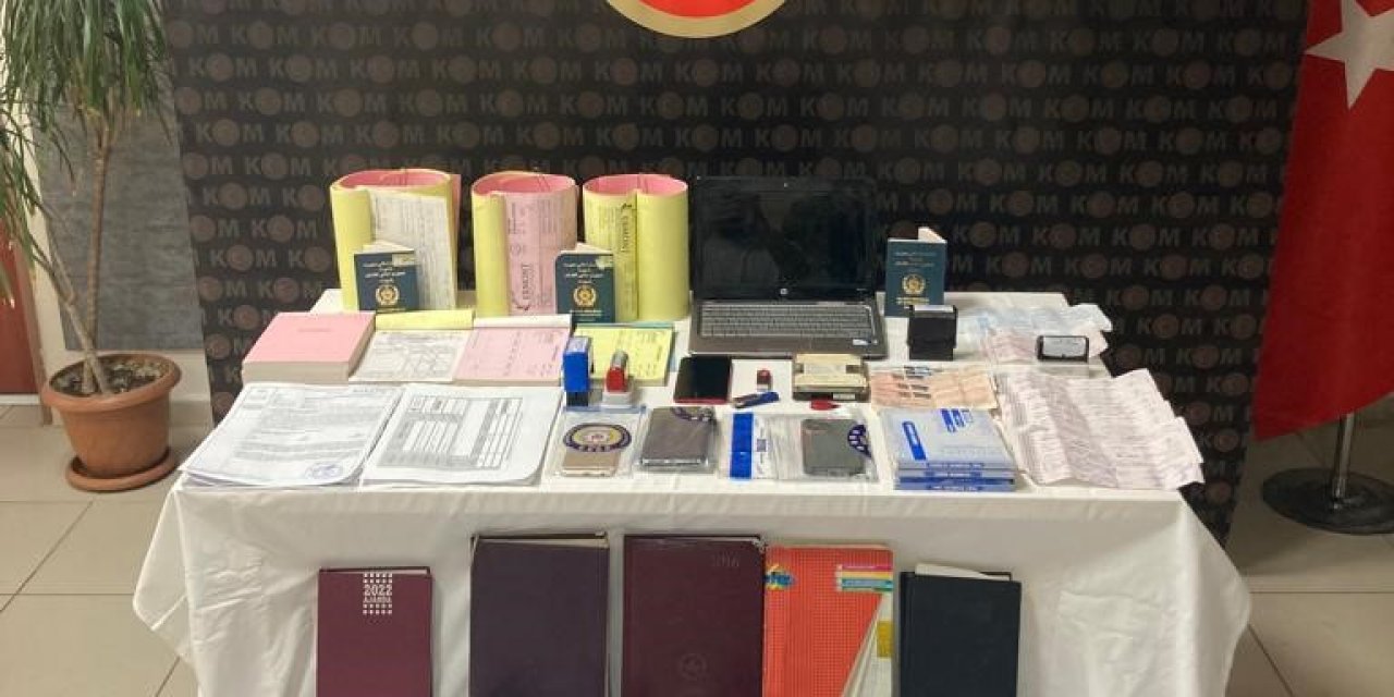 İzmir polisinden sahte fatura operasyonu