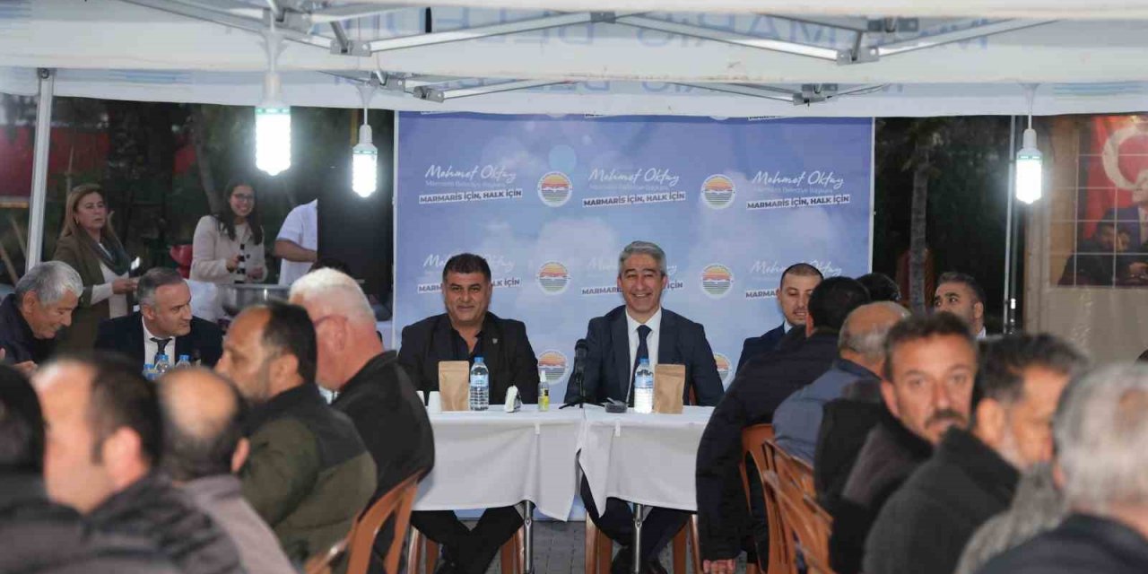 Başkan Oktay ilk iftarını şoför esnafıyla yaptı