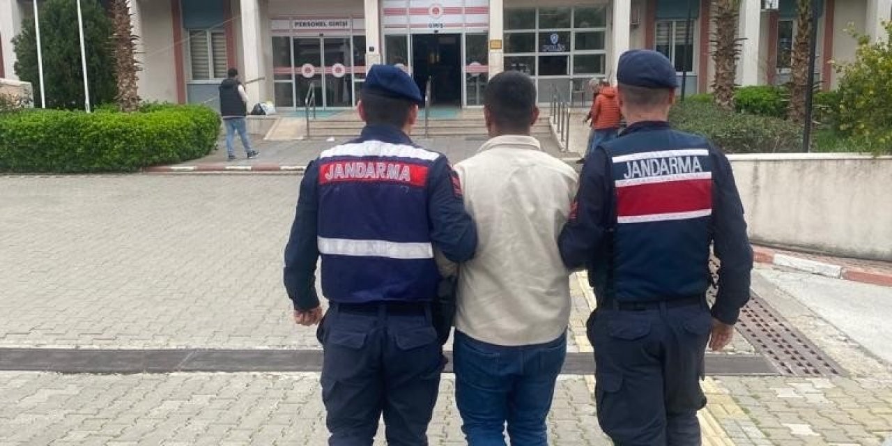 Hakkında hapis cezası bulunan şahıs jandarmadan kaçamadı