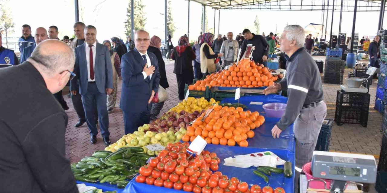 Başkan Kayda, hizmete giren yeni pazaryerlerini gezdi