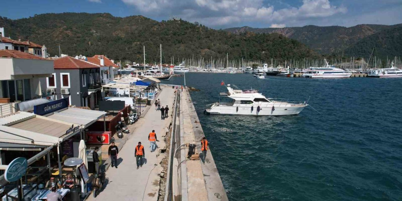 Marmaris Yat Limanı yenileniyor
