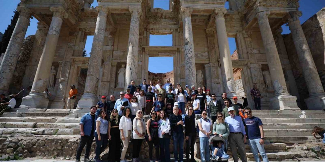 Kütüphaneler Haftasında Celsus Kütüphanesi’ne ziyaret
