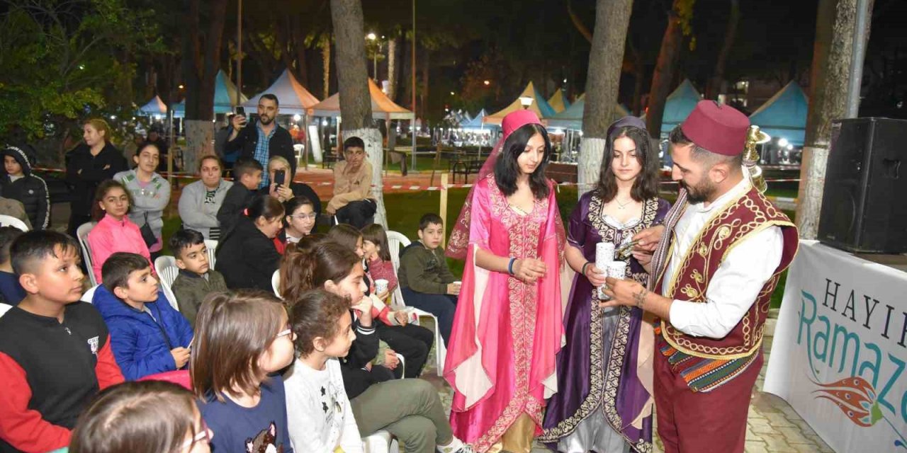 Menemen Belediyesi eski Ramazanları yaşatıyor