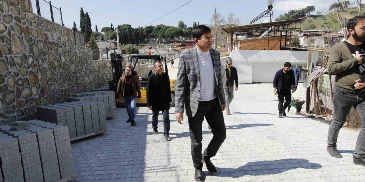 Nazilli’de yol çalışmaları devam ediyor