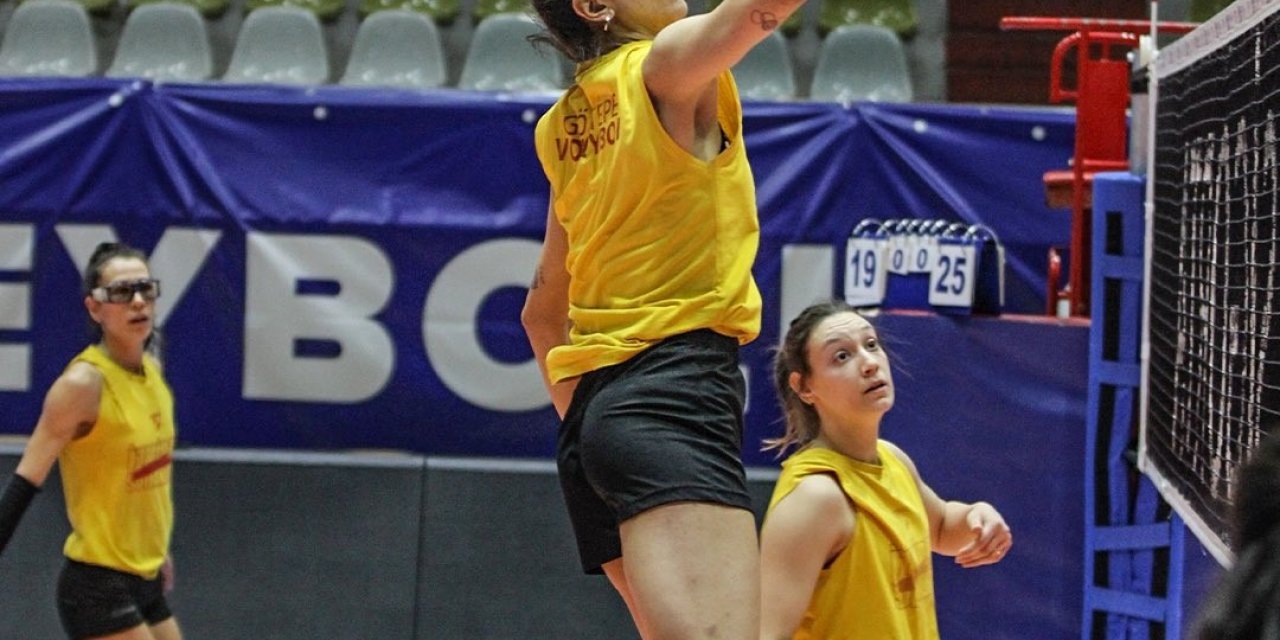 Göztepe Voleybol, Çanakkale Belediyespor maçının hazırlıklarını sürdürdü