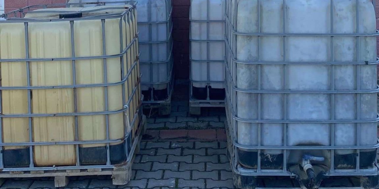 Su deposu çalan 4 şüpheli yakalandı