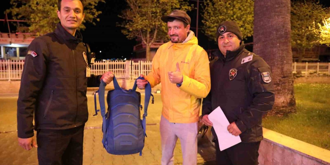 Belediye personelinden örnek davranış