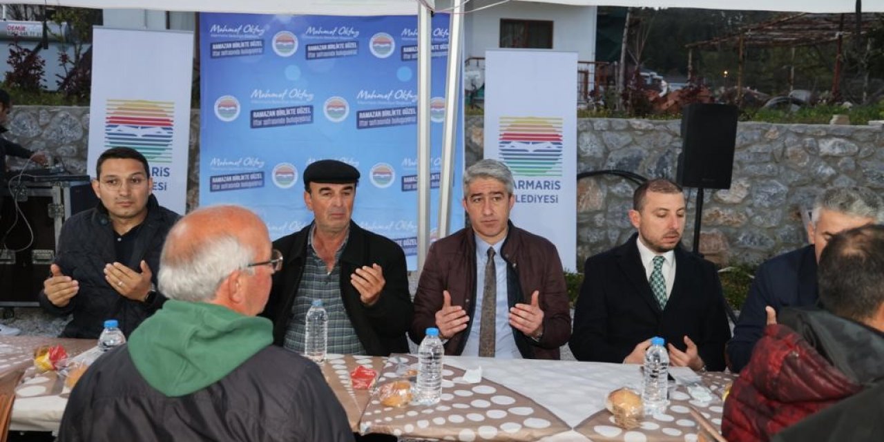 Marmaris’te ikinci iftar Çetibeli Mahallesi’nde gerçekleşti
