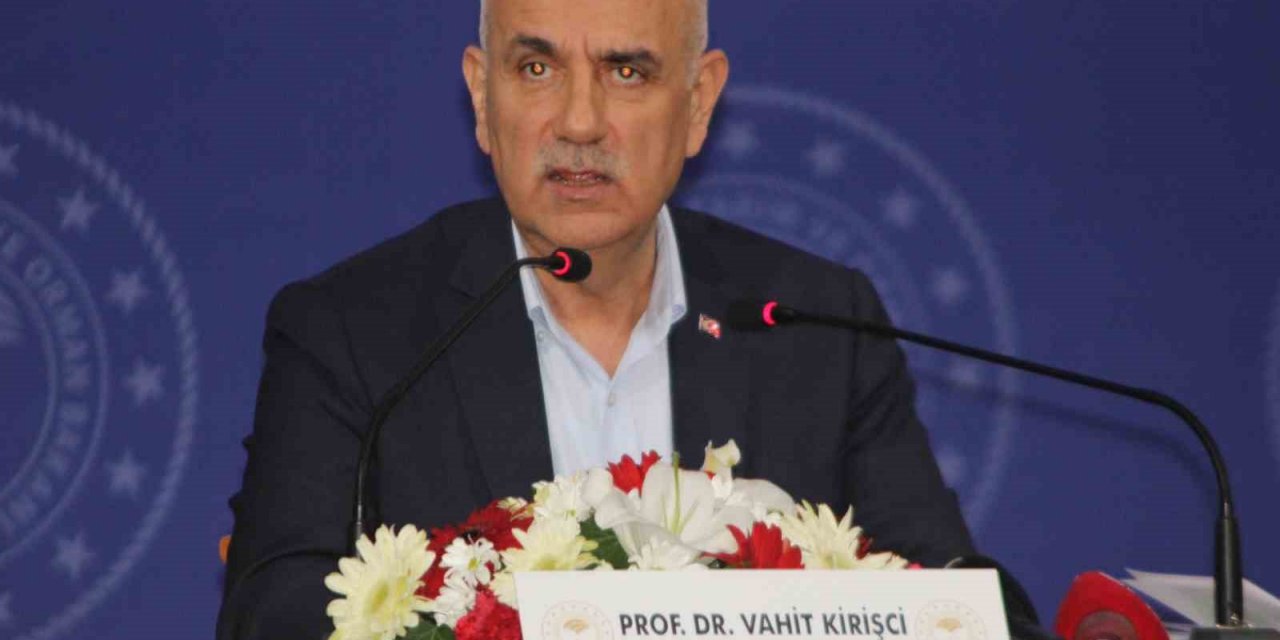 Tarım ve Orman Bakanı Kirişci: "(Tarım ve Orman Kanunu) Bu devrim niteliğinde bir kanundur"