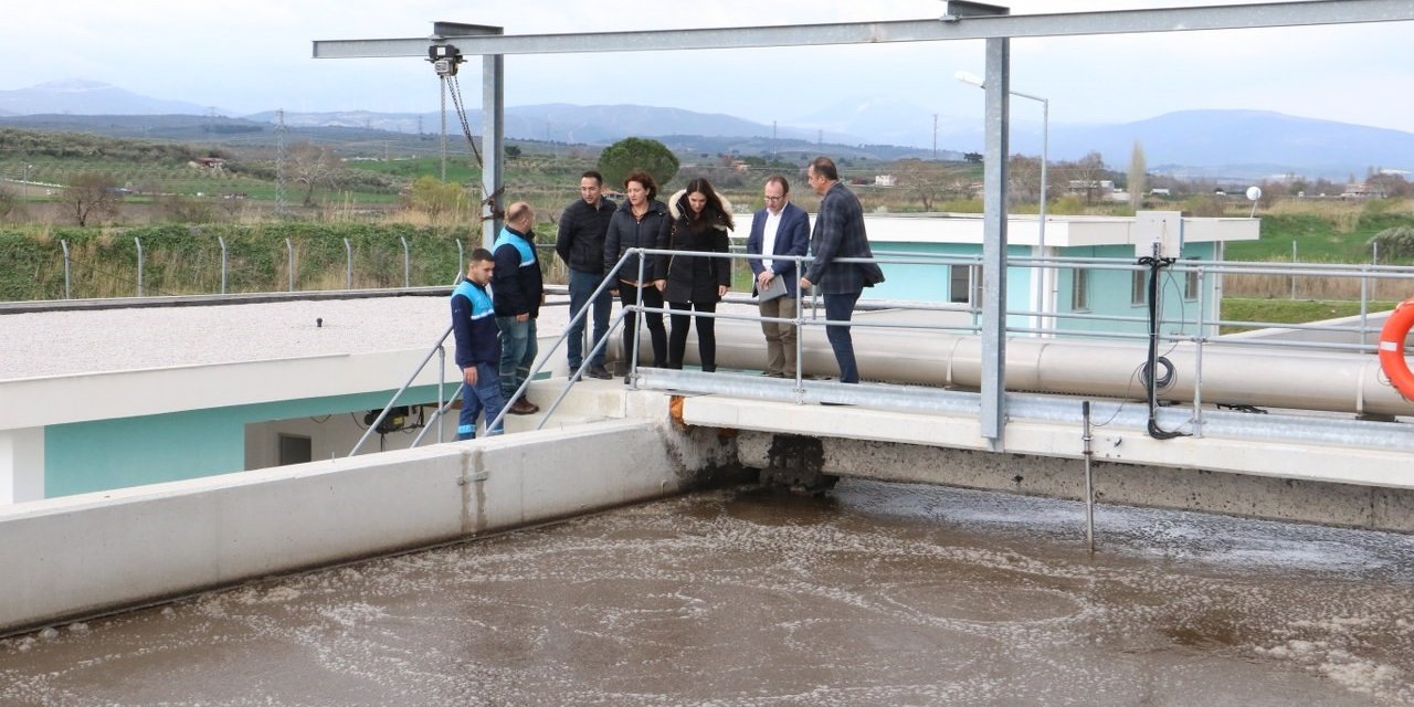 Bakanlık’tan Soma Atıksu Arıtma Tesisine inceleme