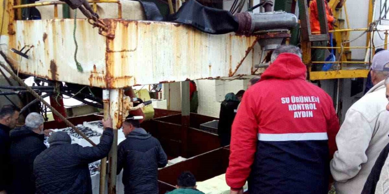 Gırgır teknelerinde “balık boyu” denetimi