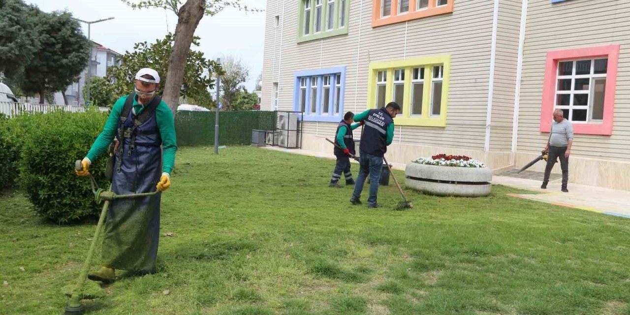 Efeler Belediyesi’nin gündüz bakımevleri bahara hazırlanıyor