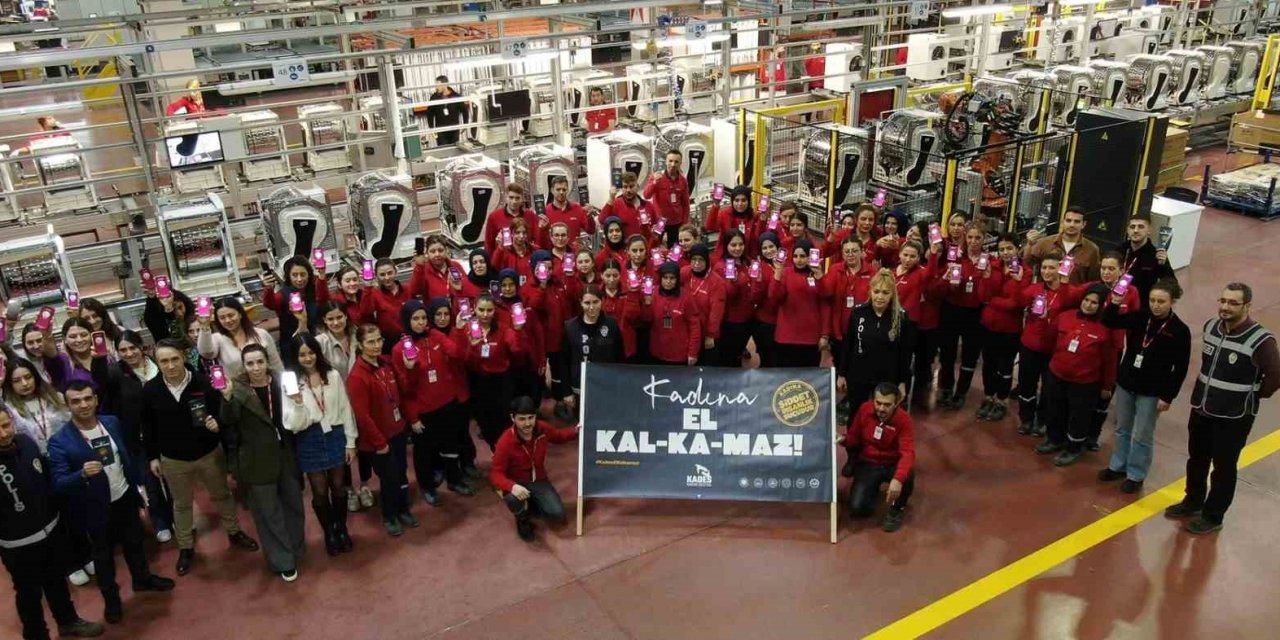 Vestel ve Manisa İl Emniyet Müdürlüğü’den kadına şiddete karşı iş birliği