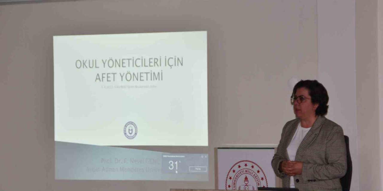 Söke’de eğitimcilere afet farkındalığı semineri verildi