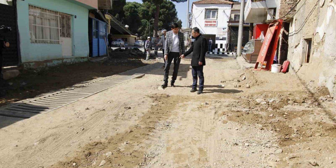 Nazilli Belediyesi Pınarbaşı Mahallesi’ndeki yol çalışmasını tamamladı