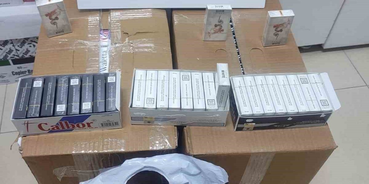 Aydın’da sigara kaçakçısı şok ekibine takıldı