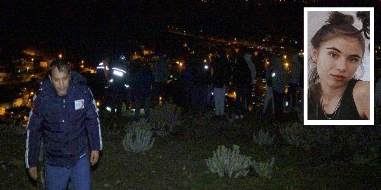 Genç kız kendisini uçurumdan attı