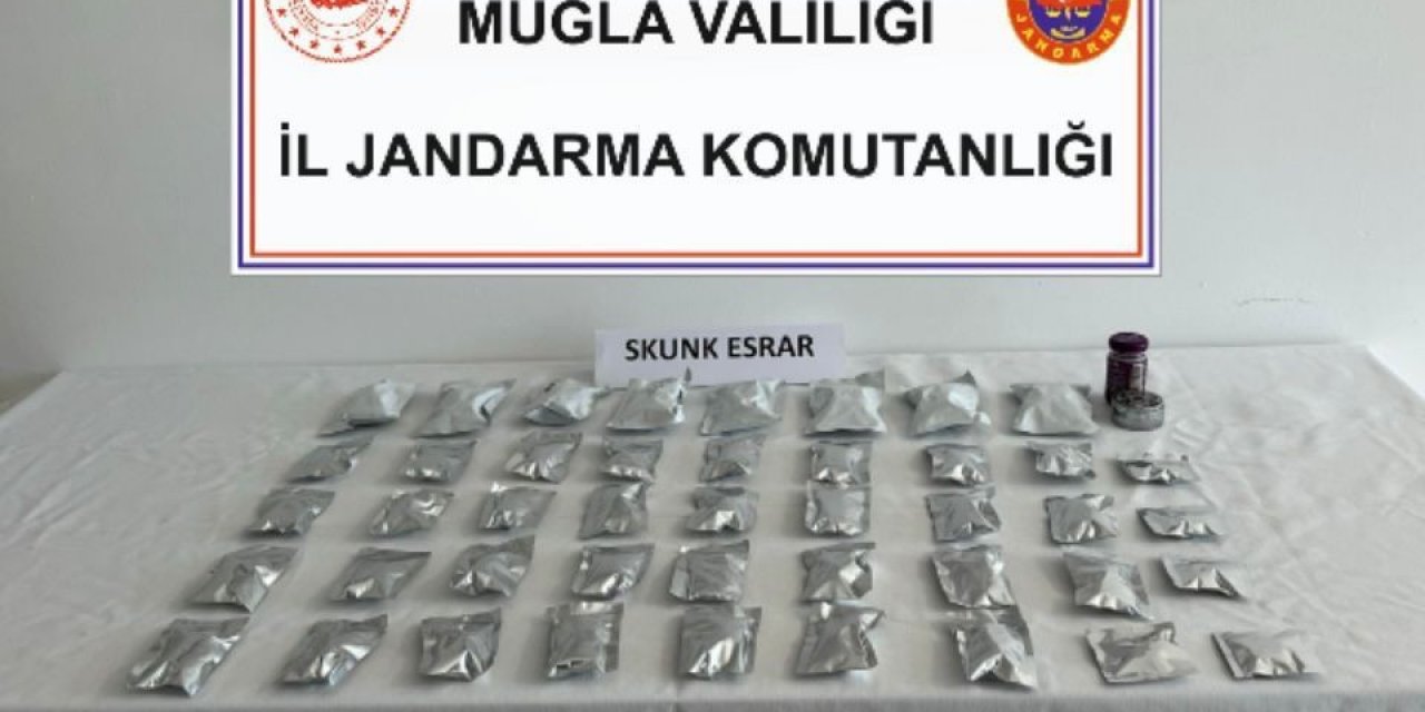 Bodrum’da 45 parça uyuşturucuyla yakalandı