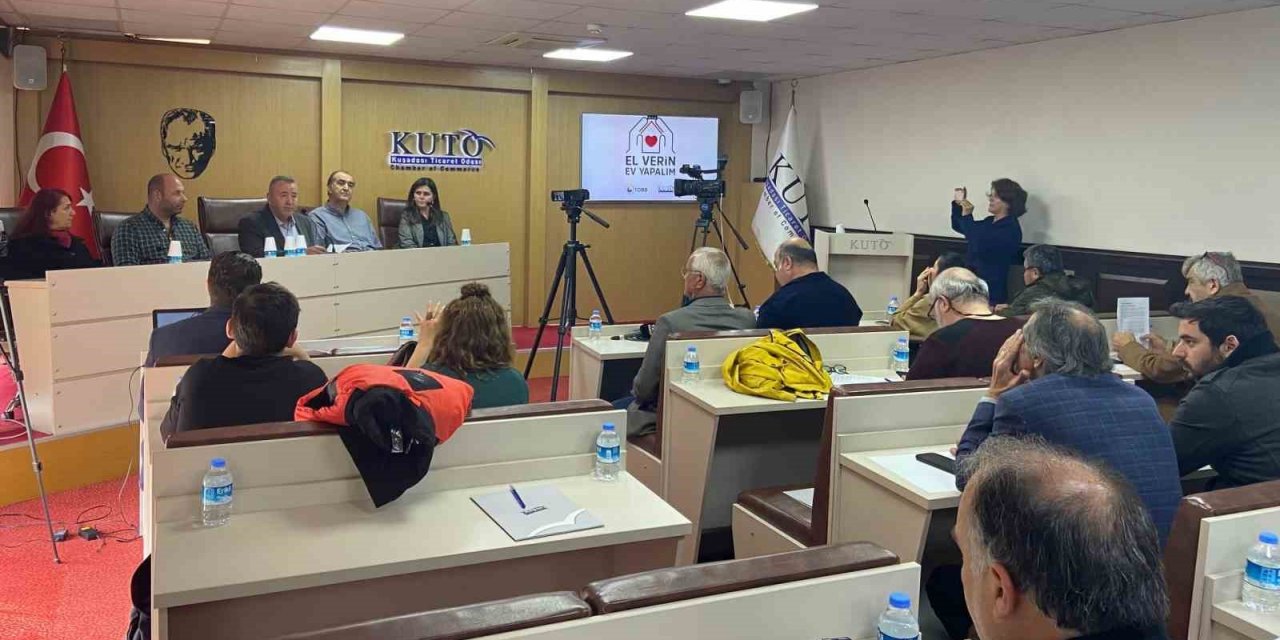 KUTO’da, "İş Dünyası Konut Seferberliği Kampanyası" görüşüldü