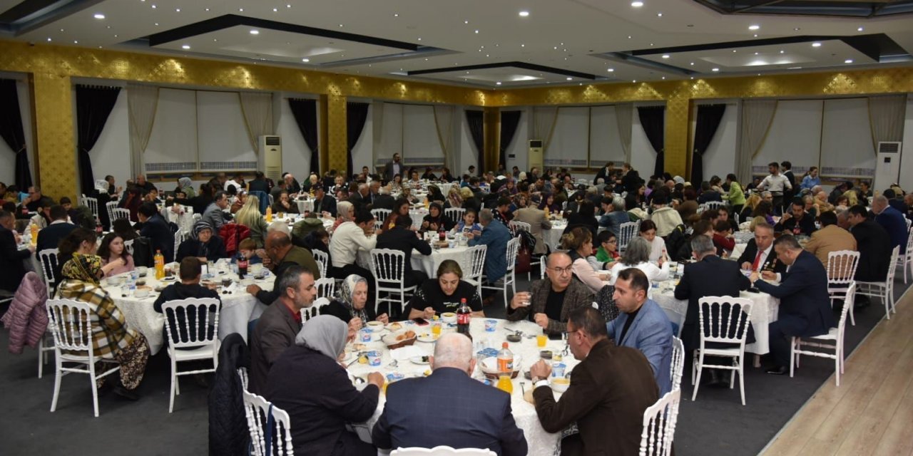 Şehit yakınları ve gaziler, Menemen’de iftarda buluştu
