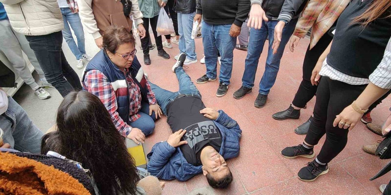 Aydın’da otomobilin çarptığı yaya yaralandı